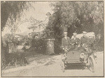 Entrance to Paul De Longpre floral gardens, Hollywood, Cal.