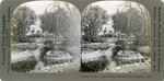 Gardens and fountain, Mission San Fernando, Calif., 23032