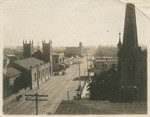 [State Street, a rooftop view]