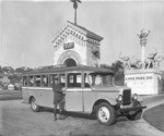 [Tour bus at Luna Park Zoo, East Los Angeles]