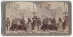 Hunting for relics in the ruins of a Market Street building, San Francisco, Cal. 8268.