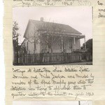 Cottage at Santa Rosa where detectives Dorman and Jackson were murdered.