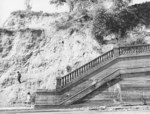 [Stairway along Hill Street Tunnel embankment]