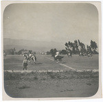 [Polo on horseback game on Dibblee Hill]