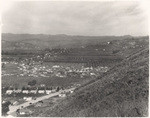 Ojai Valley from hill at Ventura, 1926.