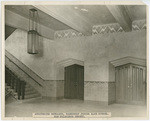 Auditorium entrance, Roosevelt Junior High School. San Francisco County