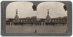 "Fountain of Energy" and Scott St. entrance from South Gardens, "Woodmen" drilling in the foreground, Panama-Pacific Int. Exp., San Francisco, Calif. # 17760