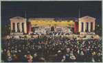 Night scene, Greek Theatre, Griffith Park, near Hollywood, California, T187