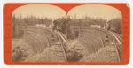 Trestle Work of the Grass Valley Narrow Gauge R.R. coming into Colfax.