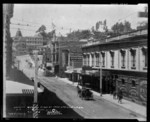 Looking west on First St. From Spring St. 195.