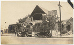 Unitarian Church, Arlington Ave. and State Street. Santa Barbara Earthquake, 1925. (5 views)