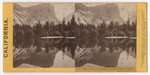 Mirror Lake and reflections, Yo-Semite Valley, Mariposa County, # 1118