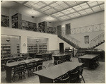 [Interior general view reading room in library]