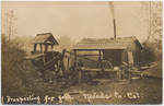 Prospecting for gold Nevada Co. Cal.