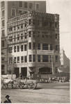 Flannery Bldg. - 1st concrete structure. one solid stone - 6 months after fire