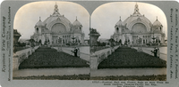 Festival Hall and flower beds as seen from the South Gardens, Panama-Pacific Int. Exp., San Francisco, Calif., 17717