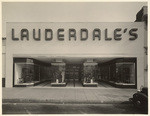 [Exterior full front view Lauderdale's Deparment Store, Glendale]