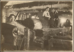 [Interior of Sierra Lumber Co. sawmill, Lyonsville]