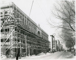 [Weinstock, Lubin & Co. department store under construction, 12th and K Streets, Sacramento]