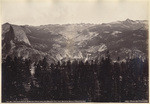 The Lyell Group, 13,191 feet above sea, and Nevada Fall, from Sentinel Dome, Yosemite, Cal.