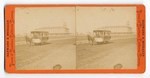 [Horse drawn streetcar in Santa Barbara]