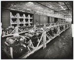 [Unloading engines at Lincoln Mercury Plant]