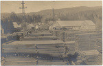 Lumber yard at Lyonsville