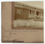 [Castle Rock, Santa Barbara (front); adobe house (verso)]