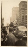 [Oakland, Calif., parade down Broadway of Gilmore Oil Company's traveling circus] (8 views)