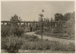 [Garden and fountain, San Fernando Rey Mission]