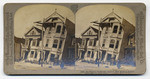 San Francisco Earthquake, April 18, 1906. Houses on Howard Street after the earth quaked. 5342.