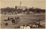 The Plaza and Court House, from the West, Stockton, San Joaquin County