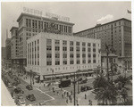 [Exerior full corner view Pacific Mutual Life building, 523 West 6th Street, Los Angeles]