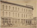 Hardware, iron, steel, etc., Huntington, Hopkins & Co., junction Bush and Market Sts., San Francisco, 52 to 58 K Street, Sacramento, Cal. (2 views)