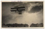 Paulhan flying at Tanforan Park, Calif.