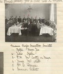 [Prominent citizens gathered for a luncheon or banquet]