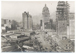 [Elevated view of Market Street near Third]