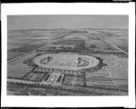 Copy of sketch of stadium (race track ball park etc.)