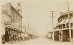 Main St, looking north, Petaluma, Cal.