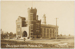 Jail and Court House, Madera, Cal.