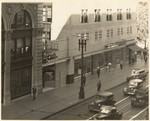 [Exterior general view facade Pacific Mutual building 6th and Olive, Los Angeles]