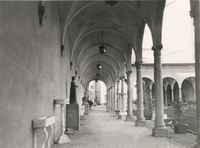 Corridor. Italian building, 672