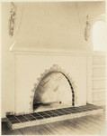 [Interior living room fireplace detail John Thomas Batts residence, 433 South Oak Avenue, Pasadena]