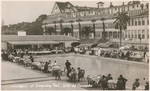 Luncheon at swimming pool, Hotel del Coronado