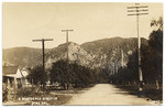 A residence street in Piru, Cal.