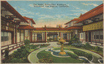 The patio, Bernheimer residence, Hollywood, Los Angeles, California