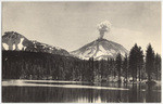 [Lassen Peak in mild eruption]