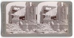 Earthquake shattered entrance, north wing, new Llibrary, Stanford University, Palo Alto, Cal. 8259.