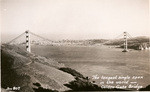 The longest single span in the world - Golden Gate Bridge, 807