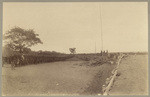 Flag raising Fort Rice, Feby. 14, 1899